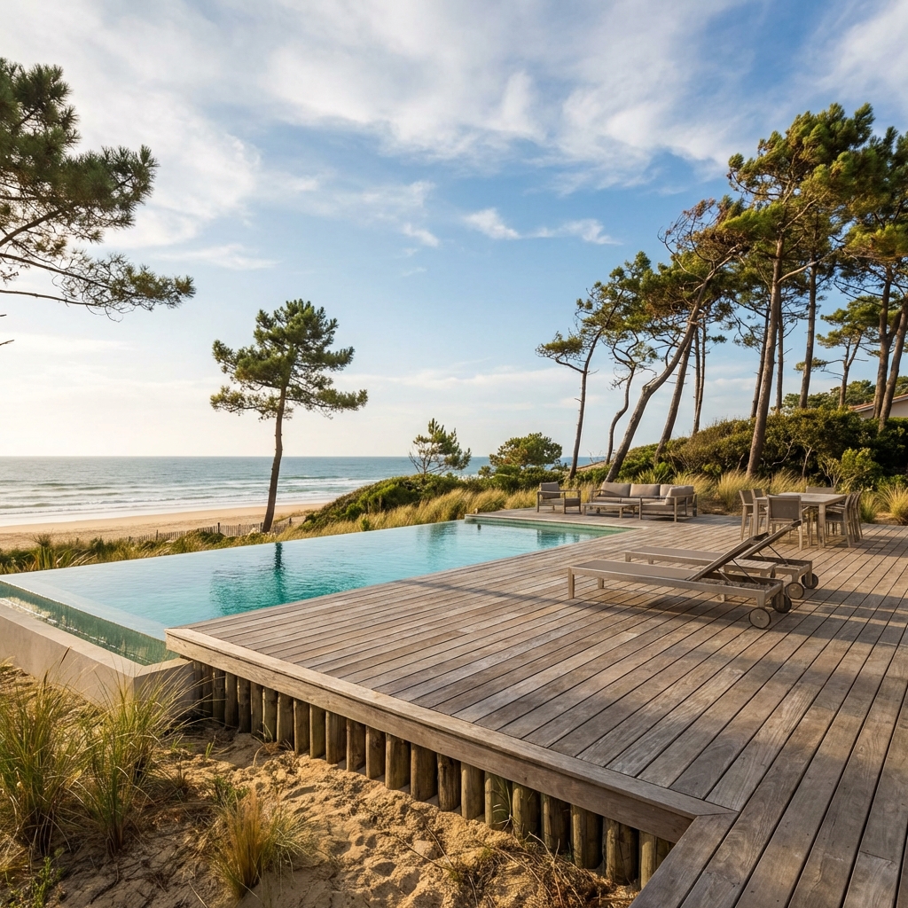 Terrasse bois Capbreton