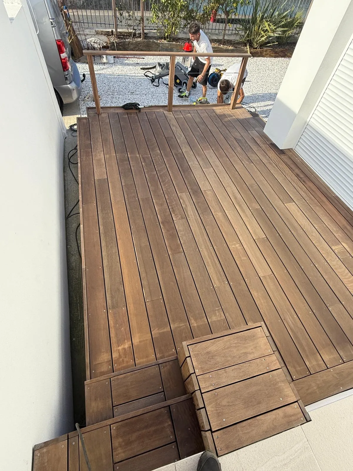 Terrasse bois design contemporain Capbreton